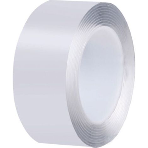 1 rouleau film de protection de seuil de porte, 5 cm × 5 m, transparent, auto-adhésif, résistant aux rayures et aux UV, pour pare-chocs et poignées (1/4)