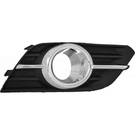 Grille de pare-choc avant droite noire et chromée Opel Mokka 1 phase 1 2012-2016