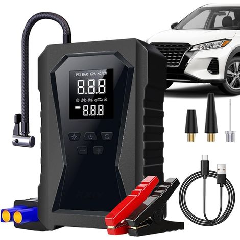Démarreur de Batterie de Voiture - Démarreur de Batterie 12V avec (1/5)