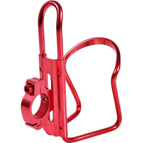 Porte-gobelet/porte-boisson pour moto avec boucle (rouge) (1/5)