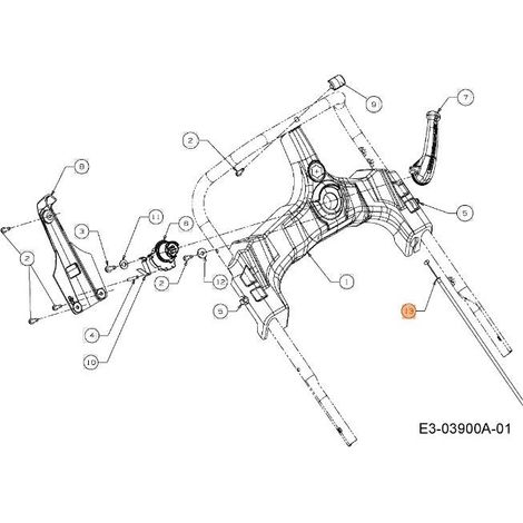 CABLE VARIADOR ORIGINAL EMAK C74604439A