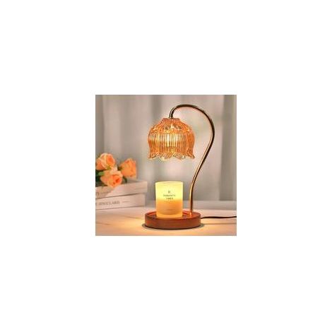 Lampe d'aromathérapie vintage, lumière d'ambiance sans flamme, effet marbre fusion européenne (1/5)