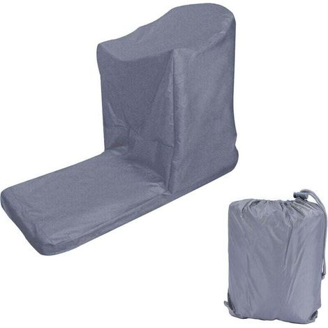 Housse de Protection pour Tapis Roulant Tissu Housse de Tapis de Course à Pied étanche à la Poussière pour équipement de Fitness pour l'intérieur et l'extérieur 206x94x170cm gris (1/4)