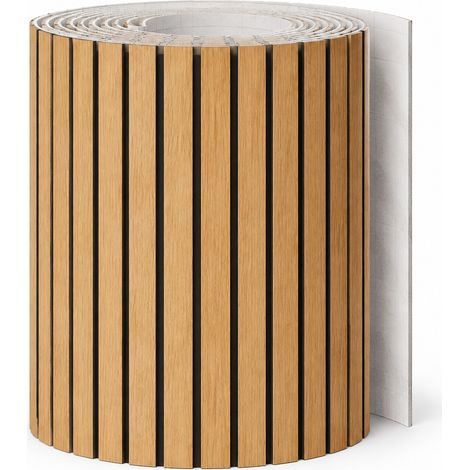 Panneau mural 3D adhésif imperméable 60 cm x 3 m