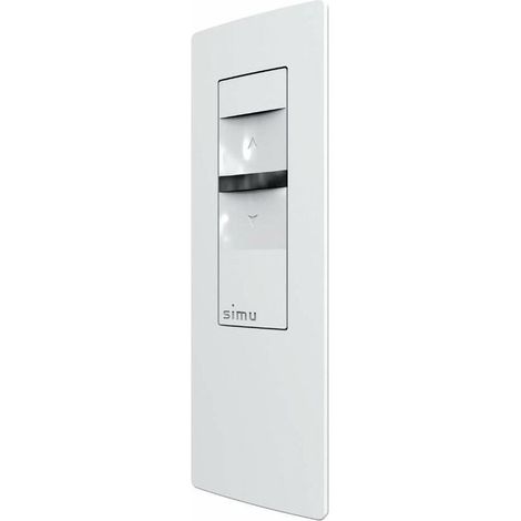 Émetteur mobile 1 canal – Télécommande pour stores et volets – Alimentation pile 3V CR2430 – Portée 150m en champ libre – Simu (1/3)
