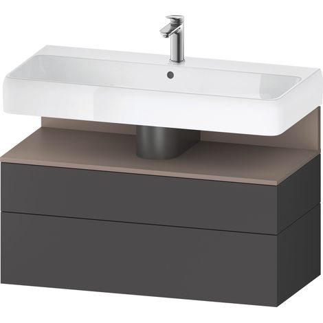 Duravit Collection One mueble bajo lavabo, 1 extraíble y 1 cajón, (1/2)