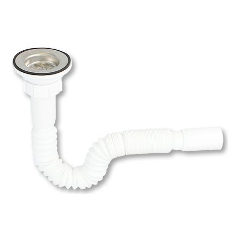 SIFÓN ARTICULADO PLÁSTICO EXT.1-1/4"-30