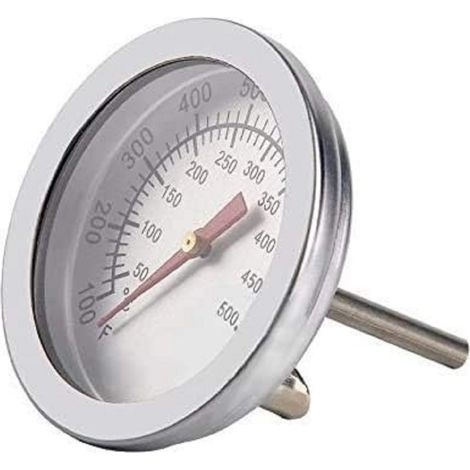 Termometro per Barbecue Affumicatore Forno Grill 50-550 Gradi (1/4)