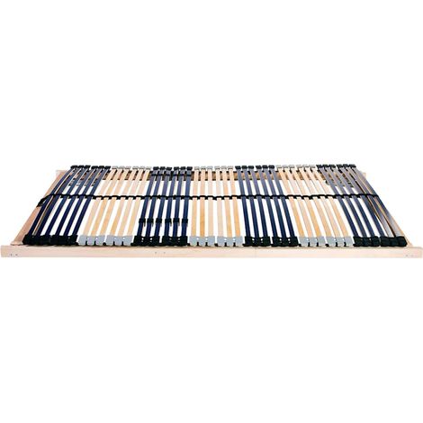 Maison Exclusive - Bett-Lattenrost Braun 100 x 190 cm Massivholz