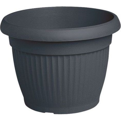 VASO TERRA GIARDINO 75 CM ANTRACITE SET 5 PEZZI - ARCA