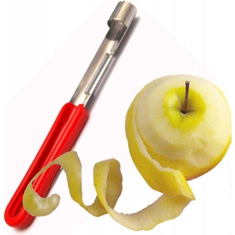 PELADOR DE VERDURAS 17,5 CM DESHUESO DE MANZANA PELADOR DE FRUTAS PULIDO (1/5)