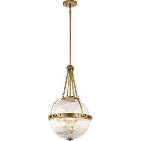 Elstead Aster - 3 Light Globe Deckenanhänger Messing, E14 (1/5)