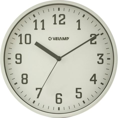 Horloge Murale Ronde à Quartz de 25 cm, silencieuse, Moderne et discrète. Chiffres faciles à Lire. Convient pour Le Bureau, Le Salon, la Cuisine, l'école, la Salle de Sport (1/5)