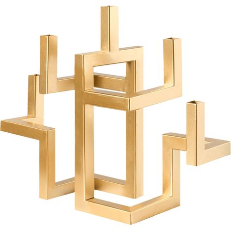 Kerzenständer RAPOSO Metall 30 cm Gold