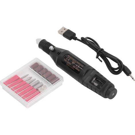 Mini-USB-Graviermaschine mit einstellbarer Geschwindigkeit, elektrischer Gravierer zum Polieren (100–240 V) (1/5)