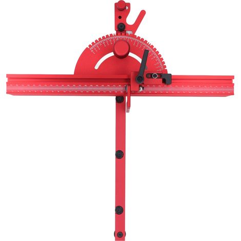 Système de guide à onglets pour scie circulaire à table Accessoires de machine à graver précis avec butée d'arrêt (1/5)