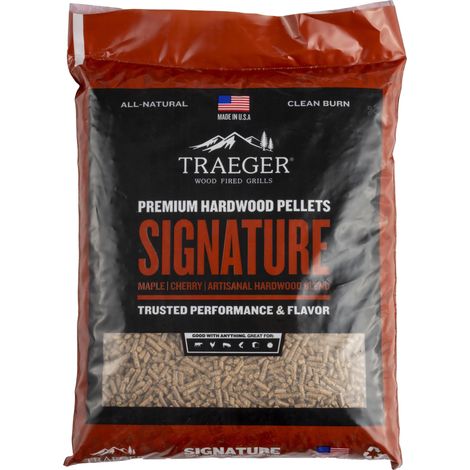 Sac à pellets 9 kg pour barbecue – Saveur érable/cérise – Bois d'allumage pour grillades – Compatible avec barbecues Traeger
