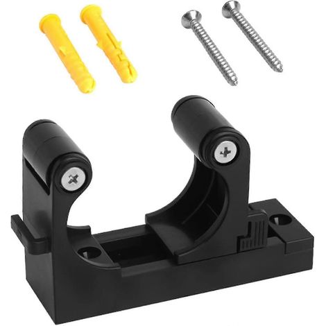 Supports muraux pour vélos, crochets de stationnement réglables pour vélos, avec vis de fixation (1/5)