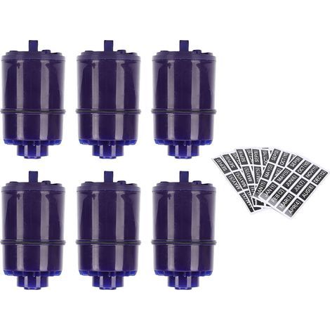 Filtre à eau de robinet adapté au système de Filtration RF-9999, accessoires de cuisine de remplacement avec autocollants 6 pièces (1/5)