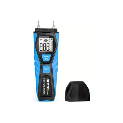 Hygromètre Bois & Béton WM700 à Double Broche Mesure Précise de l'Humidité du Bois et du Béton, Calibration Automatique, Écran LCD, Boîtier ABS Résistant aux Chocs (1/5)