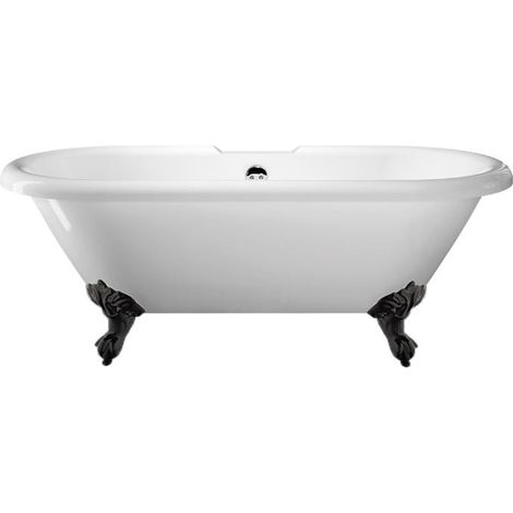 Bañera con patas CHELSEA 154 cm patas ÁGUILA NEGRAS (1/5)