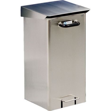 FRANKEL kaiserkraft, Poubelle à pédale, inox, pour (1/5)