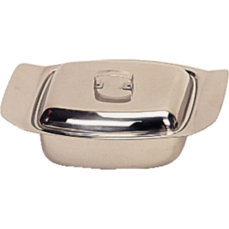 Beurrier avec couvercle - 185 x 115 mm