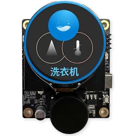Placa de desarrollo ESP32-C3-LCDkit con pantalla LCD SPI de 1,28 pulgadas, reproducción de audio y control inalámbrico por infrarrojos. (1/5)