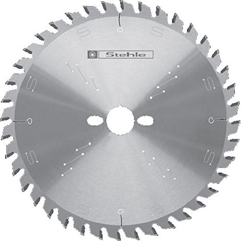 Stehle Lame de scie circulaire à main 58110411 pour batterie Machines Z = 60 denture plate avec dents hartmettall