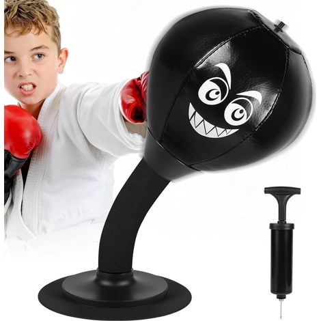 Punching-Ball de Bureau, Rage Bag Sac de Frappe Table Autonome avec Ventouse (1/5)