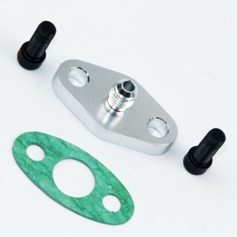 AN4 Auto-Modification Turbocharger Oil Supply Line suitable for T3 T4 T04E GT42--BIEMMEDUE (1/4)