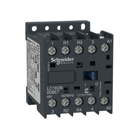 Contattore TeSys LC1K - 4 poli (2NO + 2NC) - AC1 440V 20 A - 230 V AC - LC1K09008P7