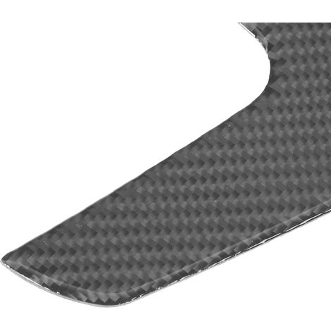 Mittelkonsolenverkleidung aus weichem Carbonfasermaterial für Volvo V60/S60 2010-2017 (Rechtslenker). (1/5)