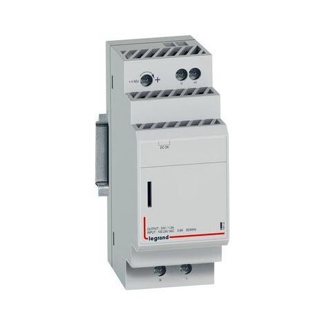 Alimentatore switching monofase modulare, ingresso 100-240 Vac uscita 24 Vdc 1.5A LEGRAND 146722