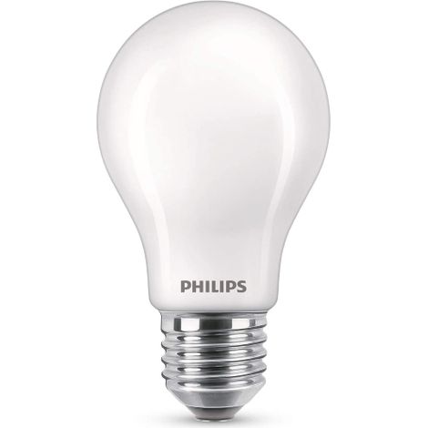 Philips Lampadina LED Goccia Vetro 40 W, Attacco E27, 4000K, Non Dimmerabile [Classe di efficienza energetica A++] (1/2)