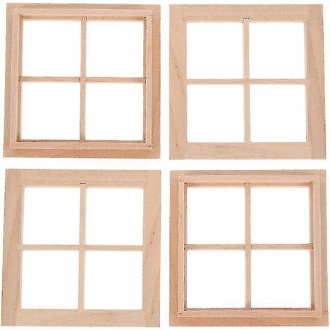 Modèle de 4 mini-cadres de fenêtre (1/3)