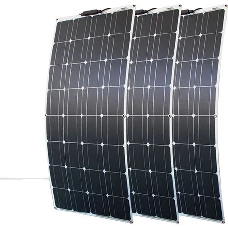 Panneau Solaire, Monocristallin, Design Flexible, Panneau solaire de 300w (1/2)