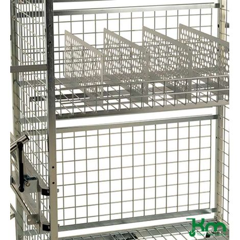 2x rete posteriore per KM300-M12 LxPxH (mm) 1290x10x450 - Kongamek KM300-RM12