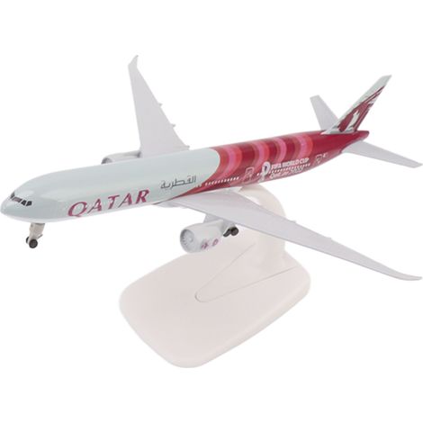 Modèle Avion Alliage Décoration Intérieure Détails Gravés Base Stable Simulation Aéronef (1/5)