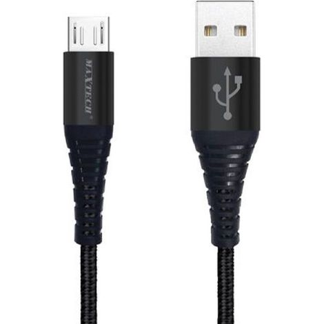 Trade Shop - ACVO MICRO USB 1.5MT DATA CARICABATTERIA USB FÜR SAMSUNG HUAWEI MAXTECH F-S020 - (1/5)