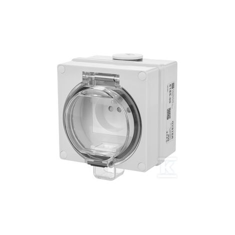 GN.2P+Z N/T IP66 gris ostra