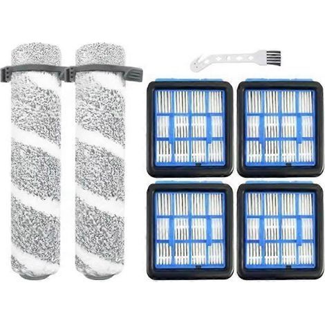Kit brosse rotative et filtre HEPA pour aspirateur eau et poussière sans fil Bissell 3930F, 3933 V2 et 39999Z. Pièces détachées pour brosse d'aspirateur et filtre. (1/5)