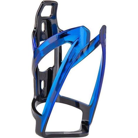 Porte-bouteille d'eau pour vélo, version améliorée, porte-bouteille d'eau magnifique, incassable et léger (bleu) (1/4)
