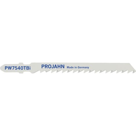 Projahn Stichsägeblatt PW75TBi BIM 100x8x2,5mm Verzahnung 4,0mm - 5er Pack extra starkes Blatt (1/2)