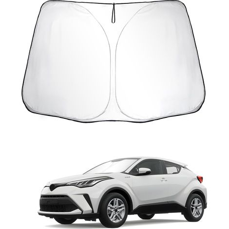 Sun Visor Compatible with C-HR ZYX10 NGX50 AX20 2016-2024 Front Windshield Sun Visor Auto Foldable with UV Protection (1/5)