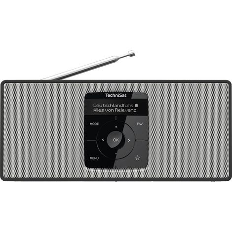 TechniSat DIGITRADIO2S Portable Digital Schwarz, Weiß (1/3)