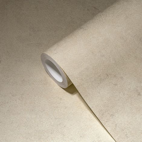 Papier peint Géométrique Beige My Home My Spa A.S. Création (1/5)