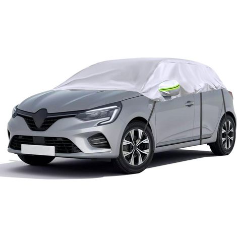 Halbgarage für Renault Clio (2005-2023) - Ganzjahresschutz, Silber (1/5)