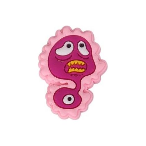 Distintivo decorativo in gomma per Crocs Emblema Patch Medico Virus 41-33 OS