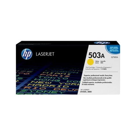 HP Cartridge No 503A HP503A HP 503A Yellow Gelb (Q7582A) (1/2)